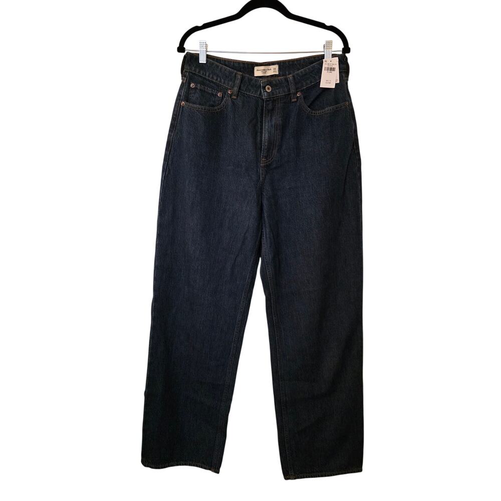 NWT A&F Curve Love High Rise Loose Jeans size 29 Long